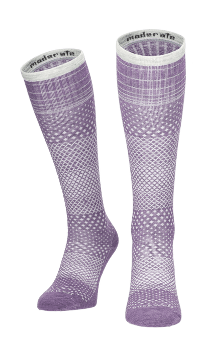 Micro Grade Dames Compressiekousen Klasse 1 Plum