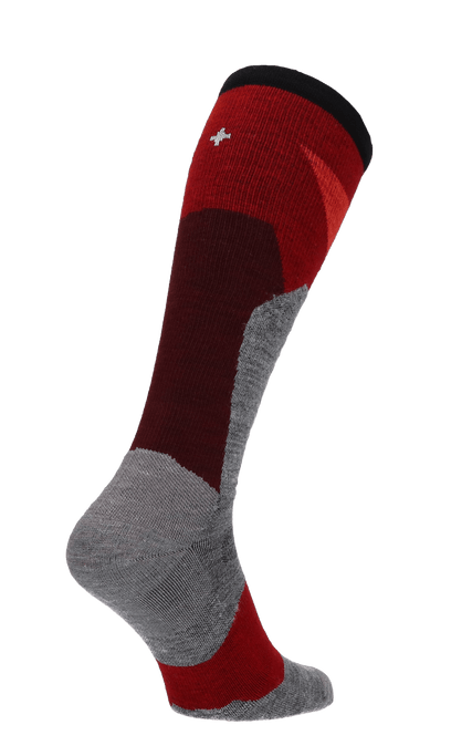 Ski Medium Heren Skisokken Klasse 1 Grey