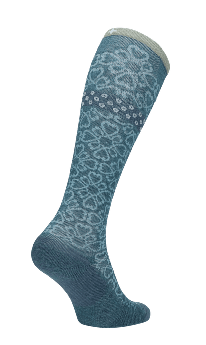 Botanical Dames Compressiekousen Klasse 1 Blue Ridge