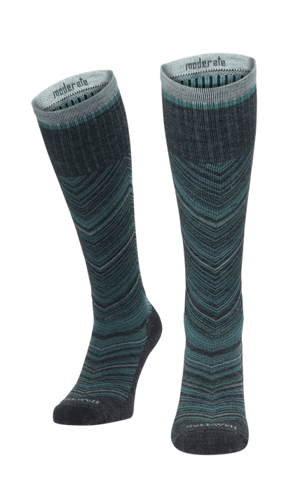 Full Flattery Dames Compressiekousen Klasse 1 Charcoal