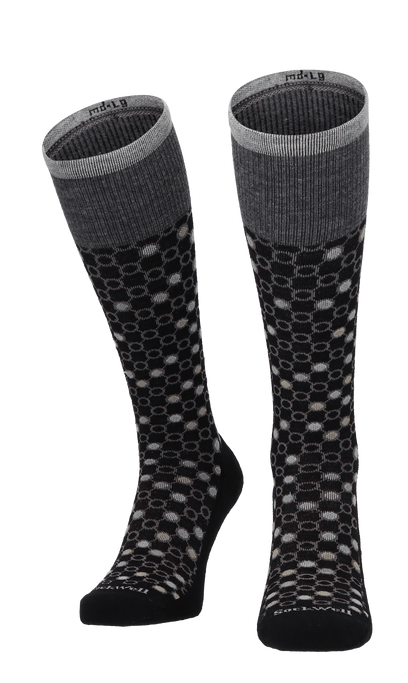 Kinetic Dames Compressiekousen Klasse 1 Black Multi