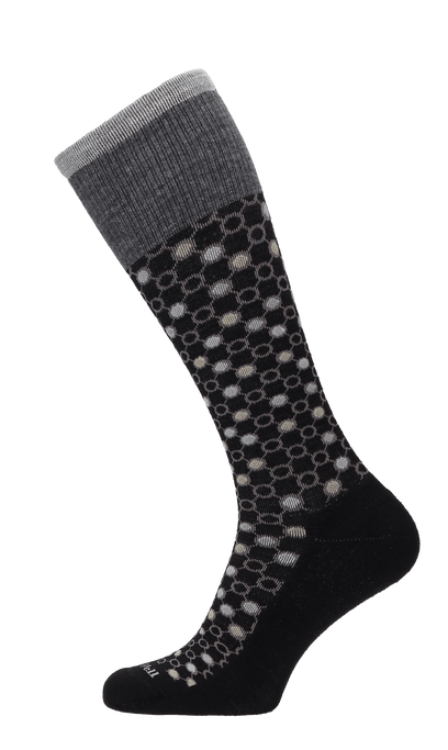 Kinetic Dames Compressiekousen Klasse 1 Black Multi