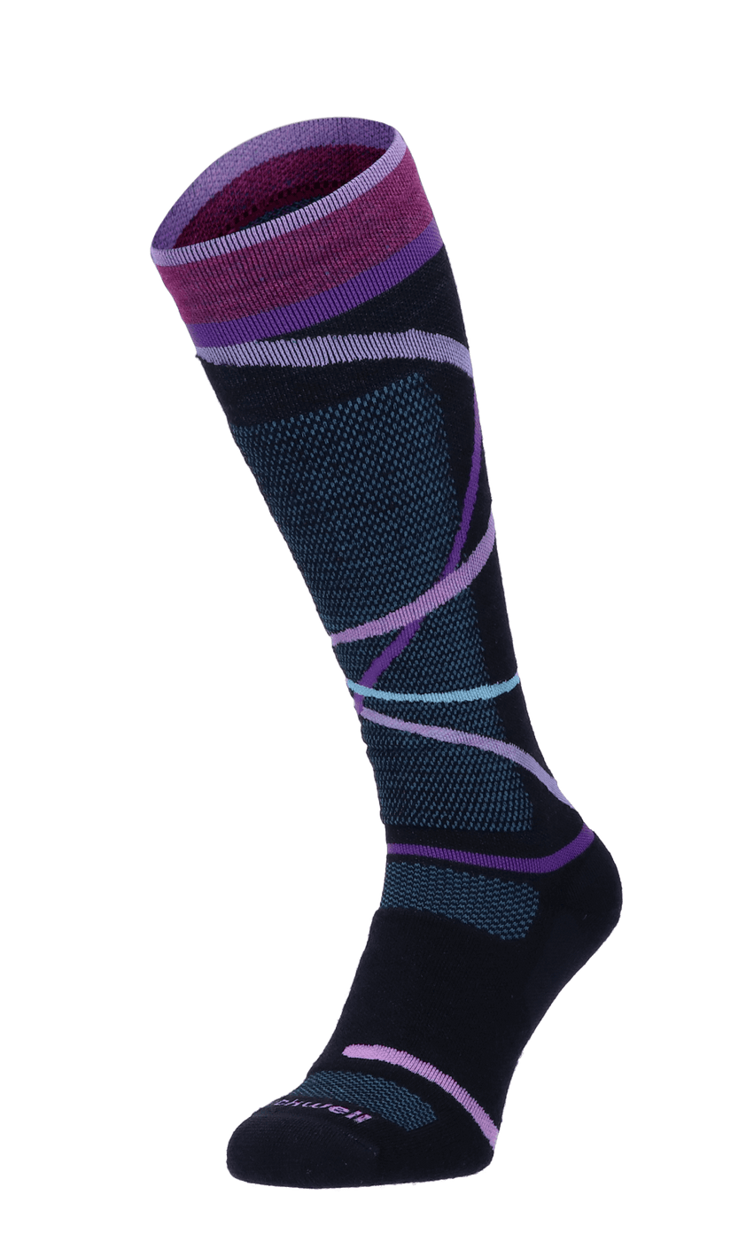 Free Ski Medium Dames Skisokken Klasse 1 Navy