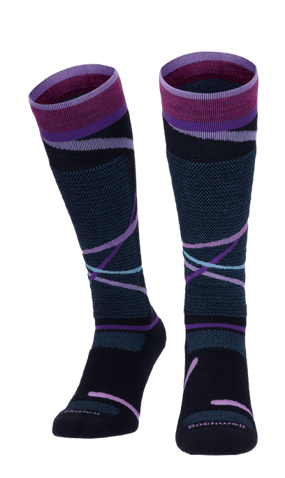 Free Ski Medium Dames Skisokken Klasse 1 Navy