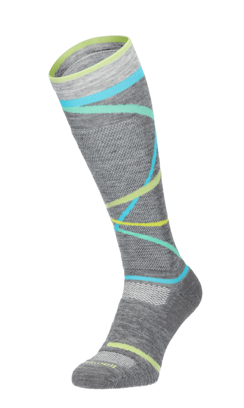 Free Ski Medium Dames Skisokken Klasse 1 Grey