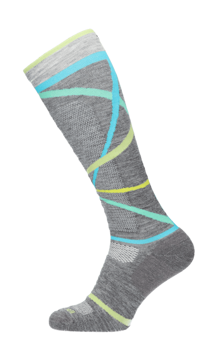 Free Ski Medium Dames Skisokken Klasse 1 Grey