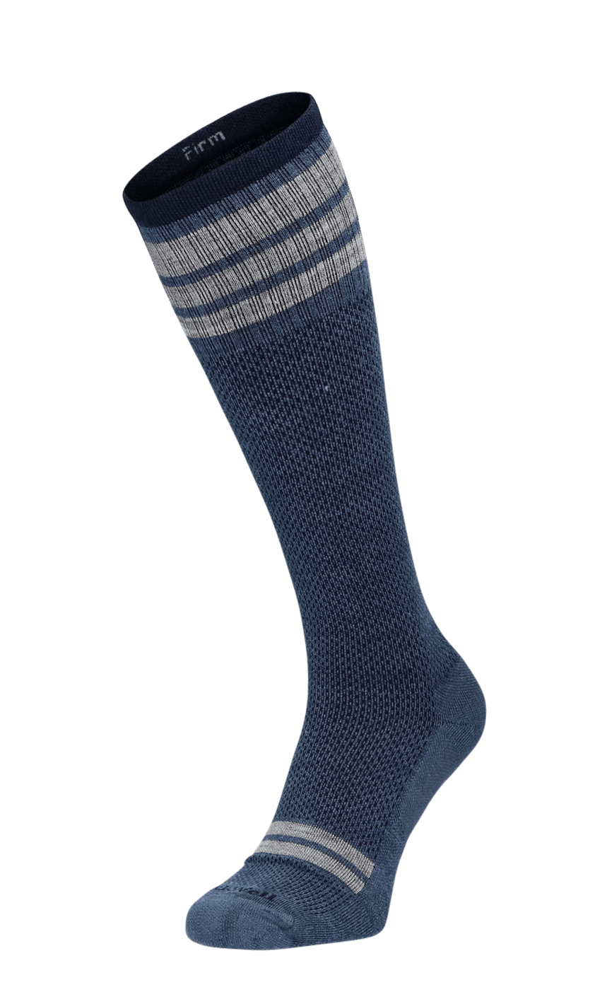 Speedway Heren Compressiekousen Klasse 2 Denim