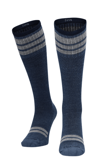 Speedway Heren Compressiekousen Klasse 2 Denim