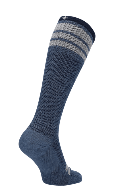 Speedway Heren Compressiekousen Klasse 2 Denim