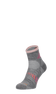Ascend II Quarter Dames Wandelsokken Klasse 1 Grey