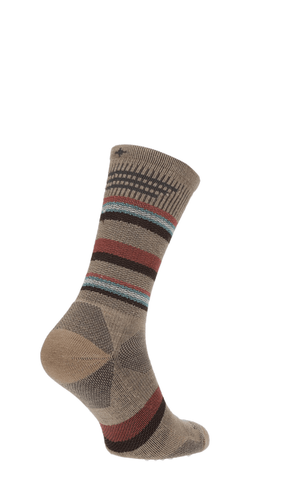 Parks Twill Crew Heren Wandelsokken Klasse 1 Khaki