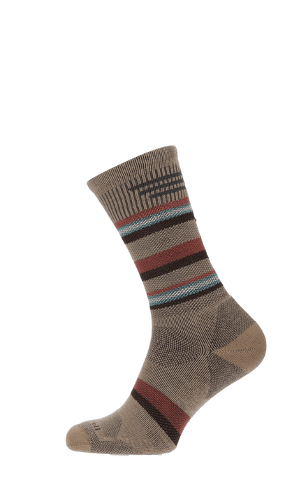 Parks Twill Crew Heren Wandelsokken Klasse 1 Khaki