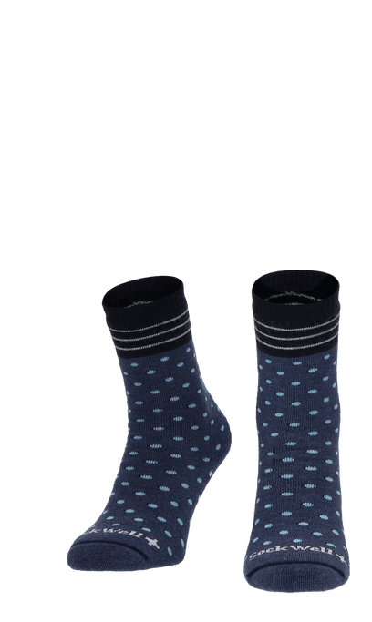 Plush Dames Diabetessokken Denim