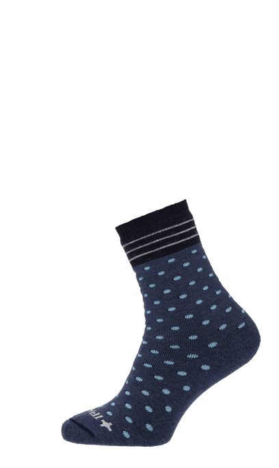 Plush Dames Diabetessokken Denim