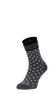 Plush Dames Diabetessokken Charcoal