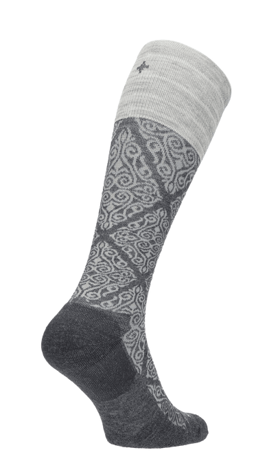 The Raj Dames Compressiekousen Klasse 2 Charcoal