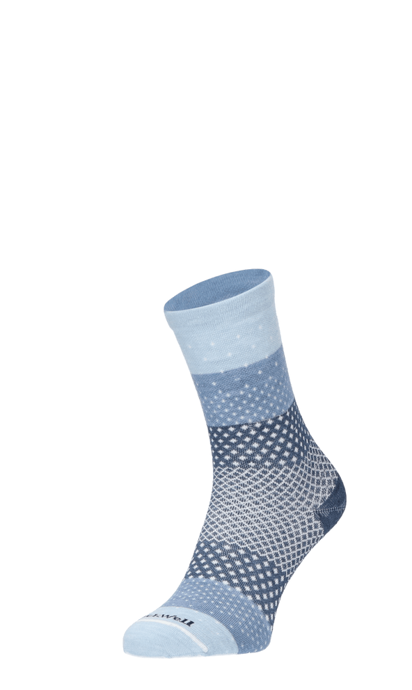 Plantar Ease Crew Dames Hielspoor Sokken Klasse 2 Bluestone Plantar Ease Crew Dames Hielspoor Sokken Klasse 2 Bluestone