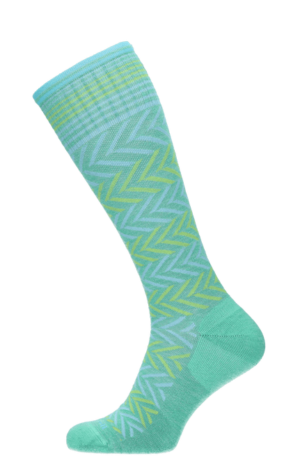 Chevron Dames Compressiekousen Klasse 1 Spearmint