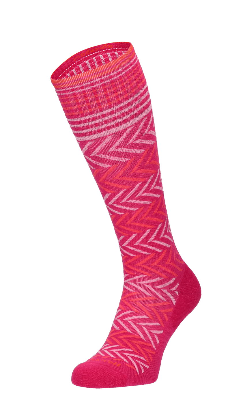 Chevron Dames Compressiekousen Klasse 1 Azalea