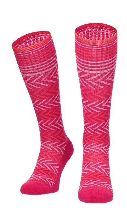 Chevron Dames Compressiekousen Klasse 1 Azalea