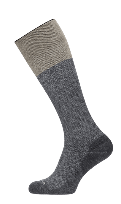 Full Twist Dames Compressiekousen Klasse 1 Charcoal