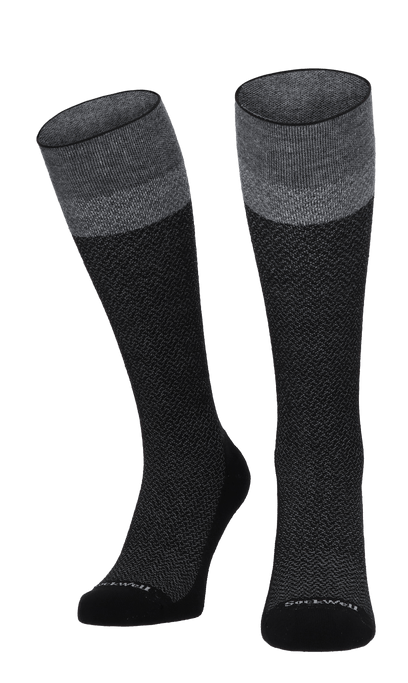 Full Twist Dames Compressiekousen Klasse 1 Black