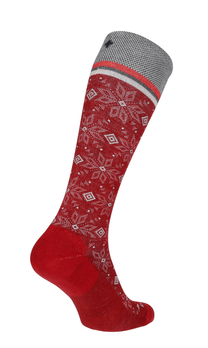 Winterland Dames Compressiekousen Klasse 1 Ruby