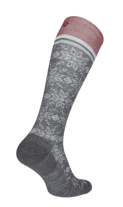 Winterland Dames Compressiekousen Klasse 1 Charcoal