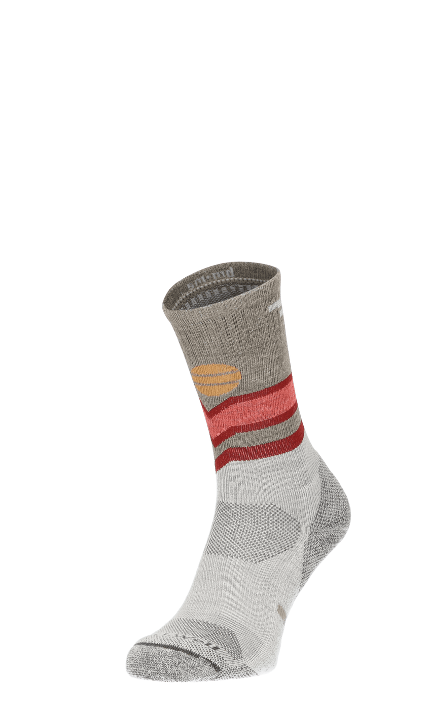 Mountain Beat Crew Dames Wandelsokken Klasse 1 Natural