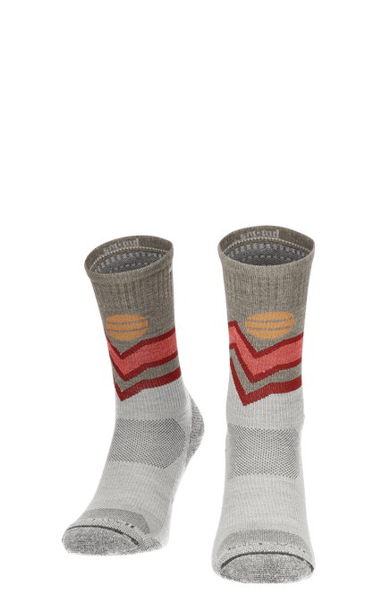 Mountain Beat Crew Dames Wandelsokken Klasse 1 Natural