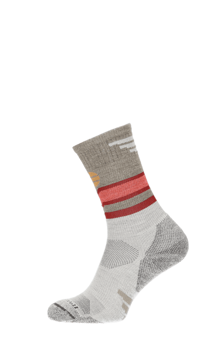 Mountain Beat Crew Dames Wandelsokken Klasse 1 Natural