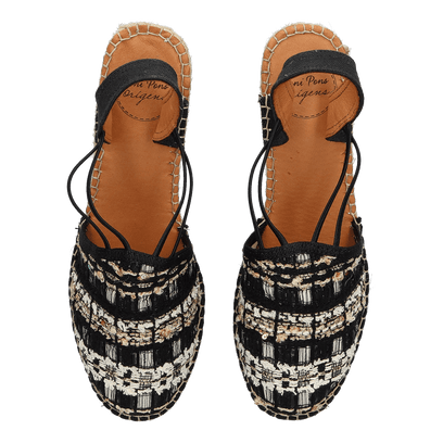 Tania-CC Textiel Dames Espadrilles Negre