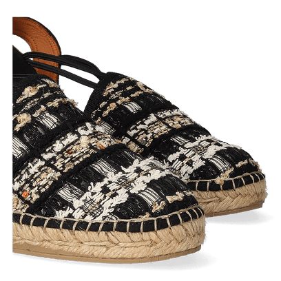 Tania-CC Textiel Dames Espadrilles Negre
