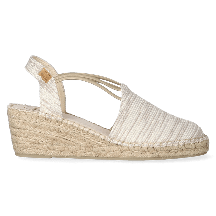 Tania-ZR Dames Espadrilles Cru
