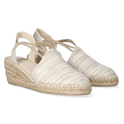Tania-ZR Dames Espadrilles Cru