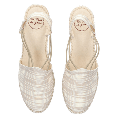 Tania-ZR Dames Espadrilles Cru
