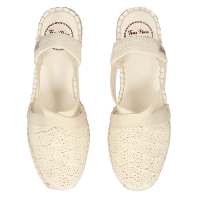Terra-AD Dames Espadrilles Cru