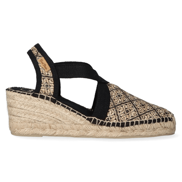 Terra-GE Dames Espadrilles Black Terra-GE Dames Espadrilles Black