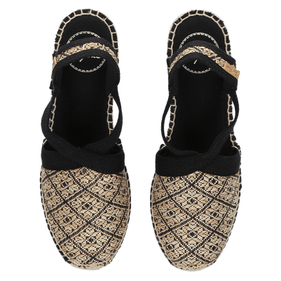 Terra-GE Dames Espadrilles Black