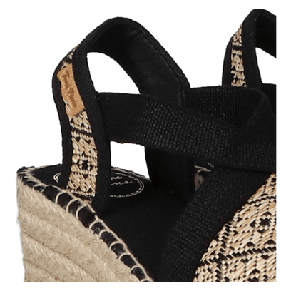 Terra-GE Dames Espadrilles Black