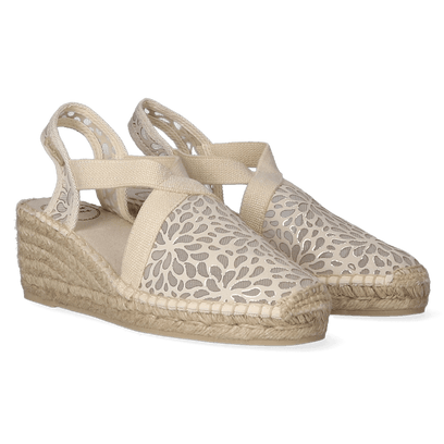 Terra-IK Dames Espadrilles Cru