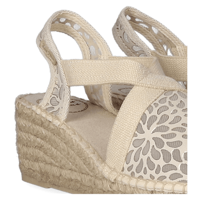 Terra-IK Dames Espadrilles Cru