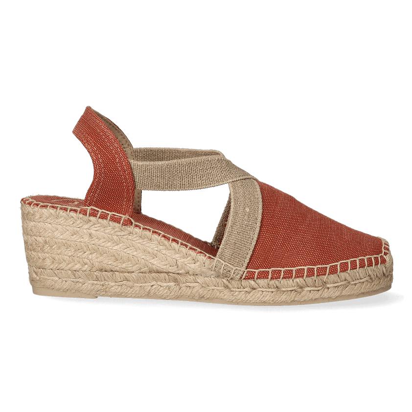 Terra-V Canvas Dames Espadrilles Brandy Vintage