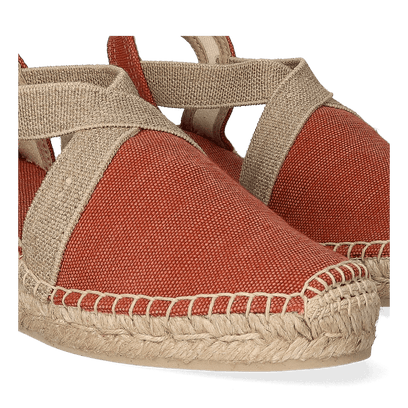 Terra-V Canvas Dames Espadrilles Brandy Vintage