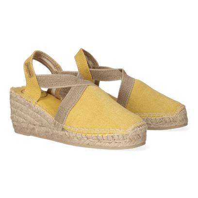 Terra-V Espadrilles Groc Vintage