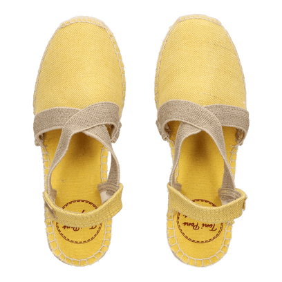 Terra-V Espadrilles Groc Vintage