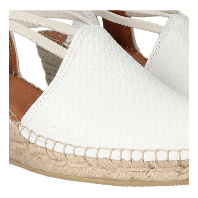 Tilda-LZ Dames Espadrilles Blanc