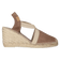 Tona-7 Suede Dames Espadrilles Taupe