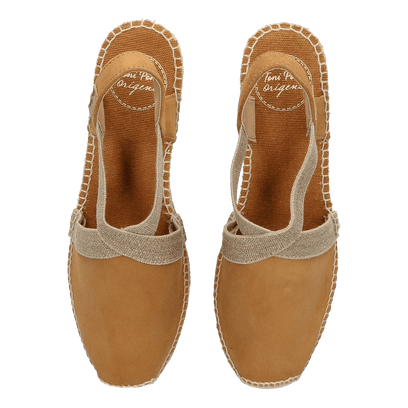 Tona Dames Espadrilles Cuiro