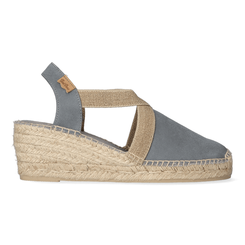 Tona Dames Espadrilles Gris